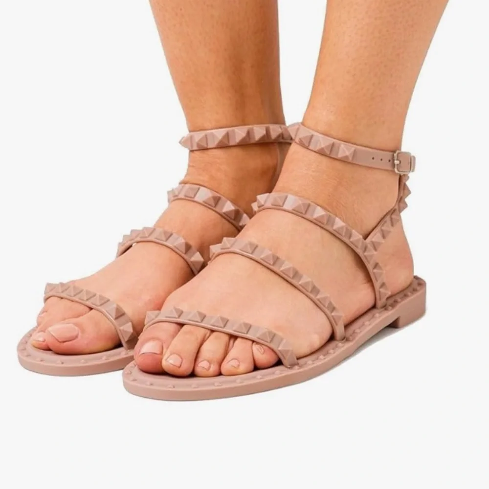 Steve Madden Women’s Transport Flat Sandal - Picture 2 of 7